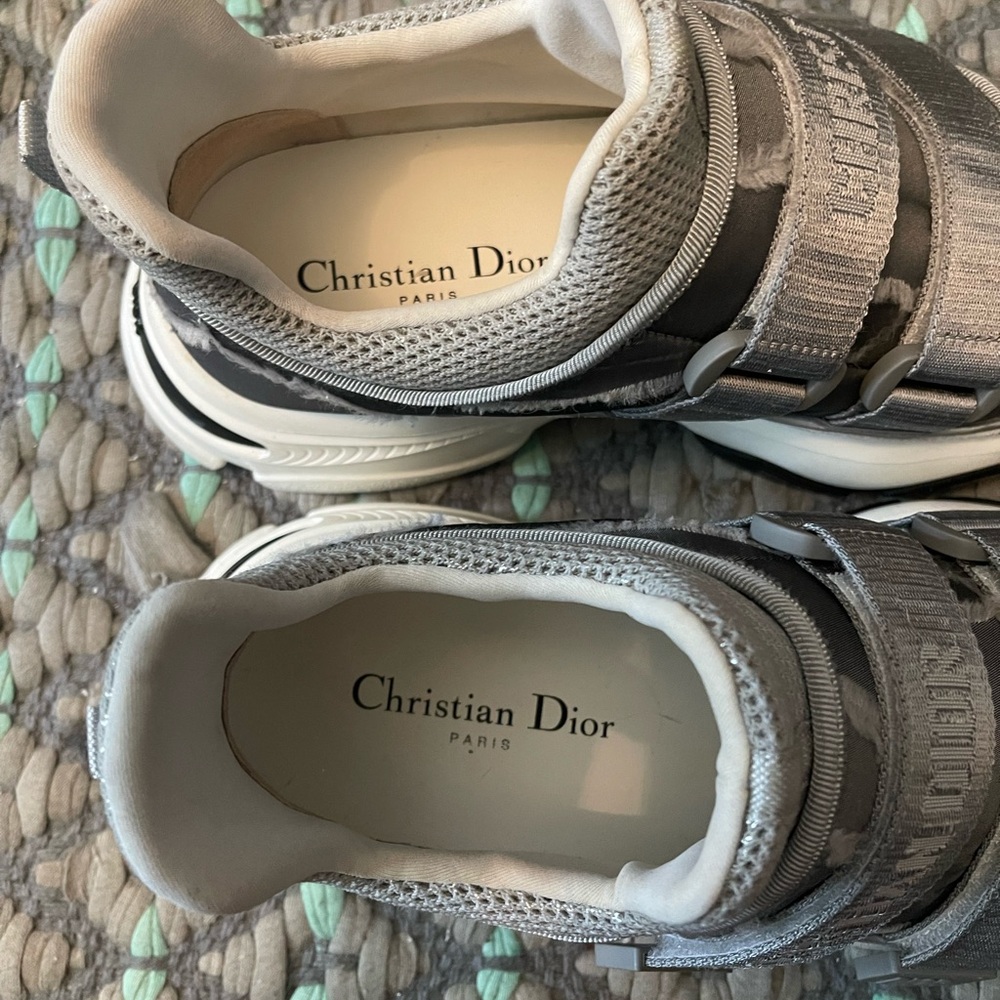 Dior Women's Gray Sneakers size 10.5 - Picture 5 of 8